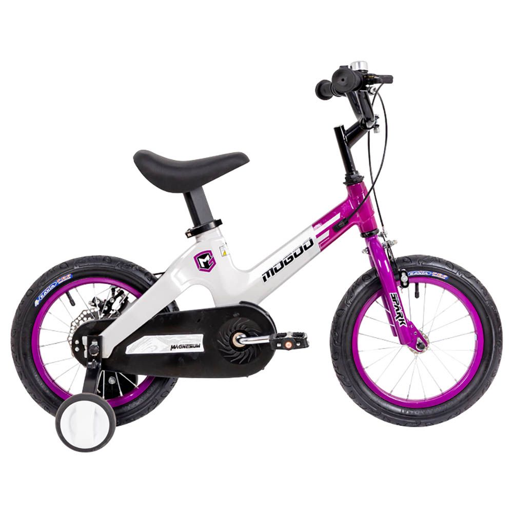 Mogoo - Spark Magnesium Kids Bicycle 12-inch - Purple