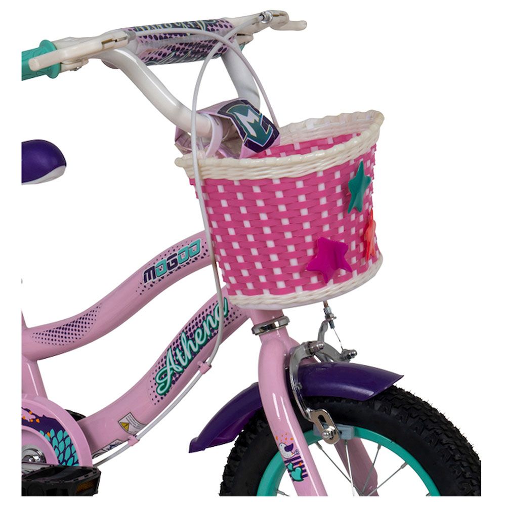 Mogoo - Athena Kids Bicycle - 14 Inch - Light Pink