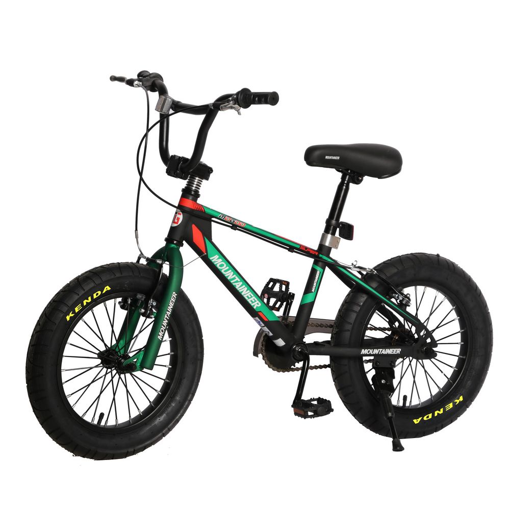 Mogoo - Mountaineer 16 Inch Kids Bicycle - Green