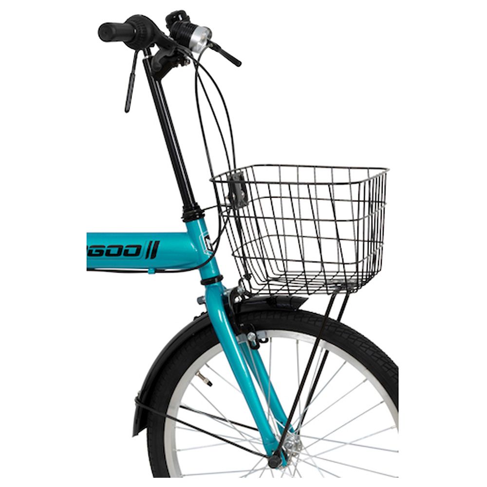 Mogoo - Icon Folding City Bike - 20-inch - Green