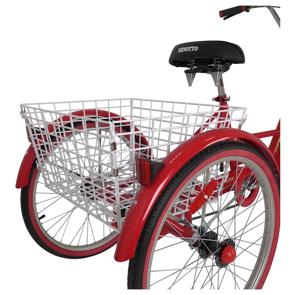 Mogoo - Benotto Adult Tricycle 24-inch - Red