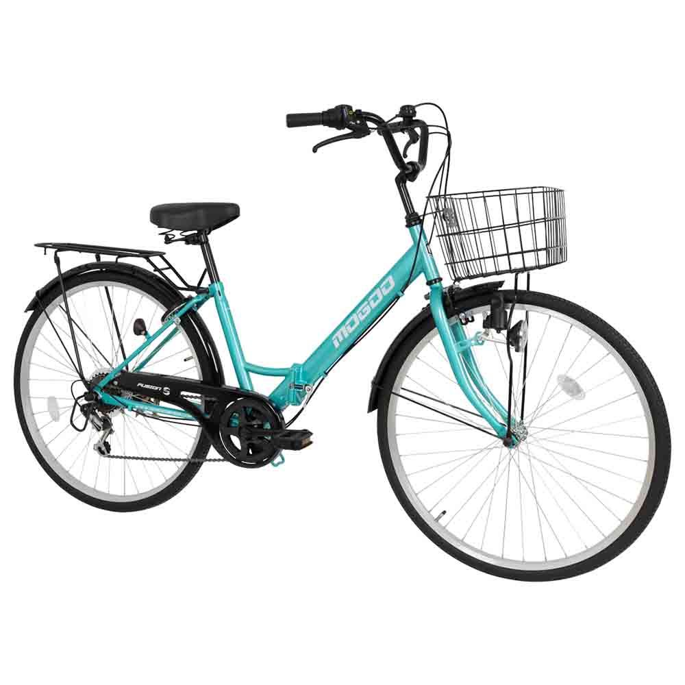 Mogoo - Fusion Folding City Bike - 26-inch - Green