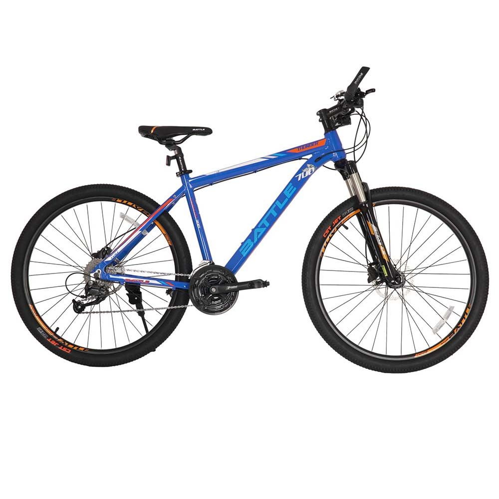 Mogoo - 27.5-inch Battle Thunderbolt 700 MTB - Blue