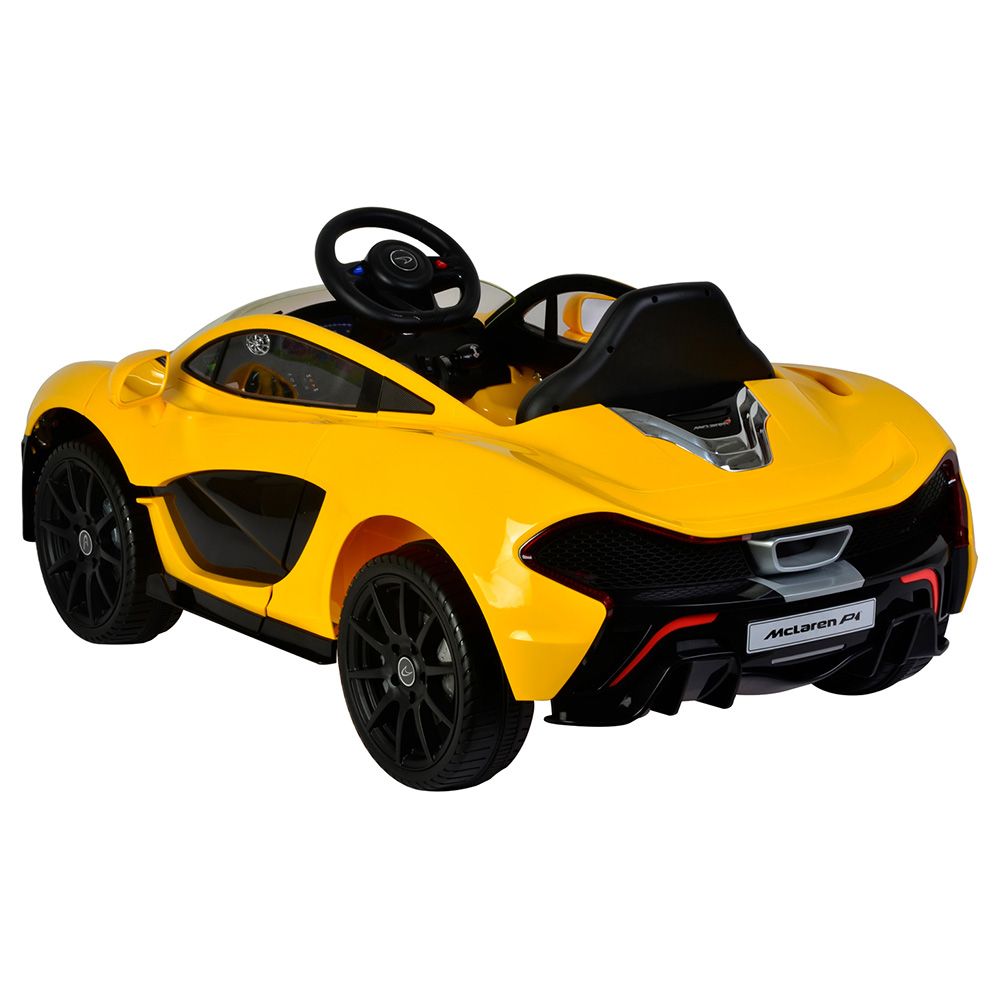 Lovely Baby - McLaren Electric Rideon Sports Car - 12V - Yellow