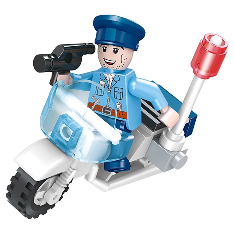 Cogo - Police Station Building Blocks - 950pcs