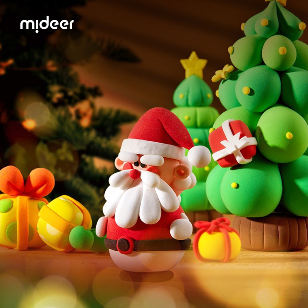 Mideer - Borax Free Modelling Clay - Christmas Edition