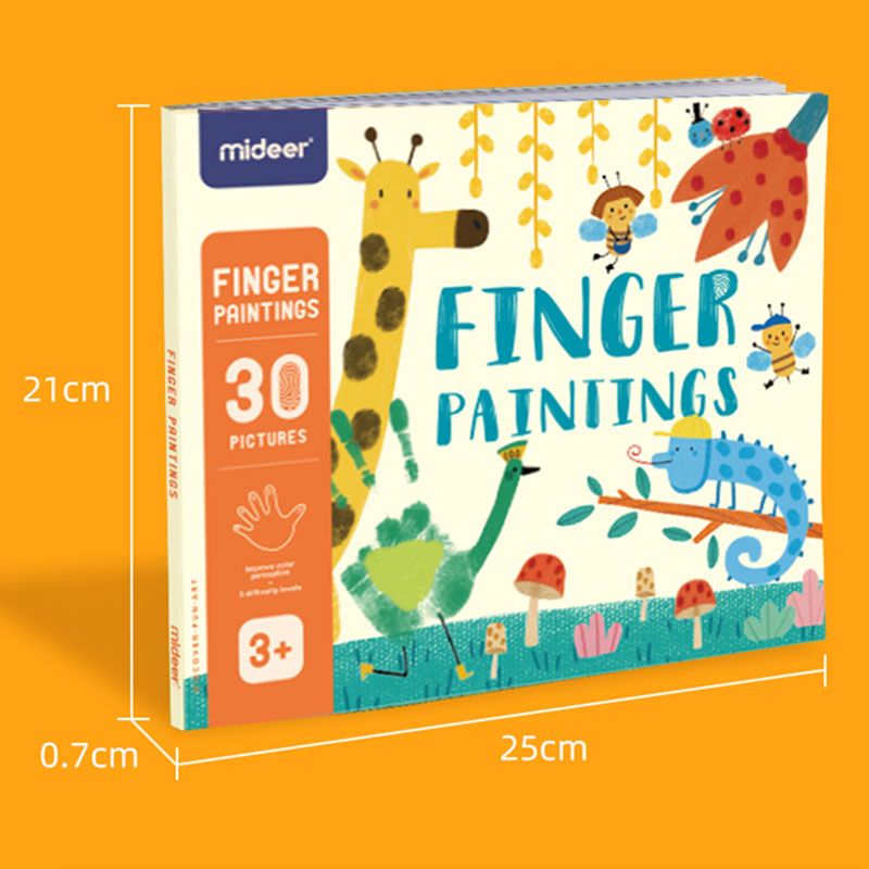 كتاب Finger Paint Art