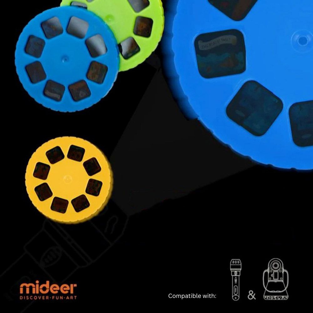 Mideer - Projector Disc Set 4 for Mideer Projector