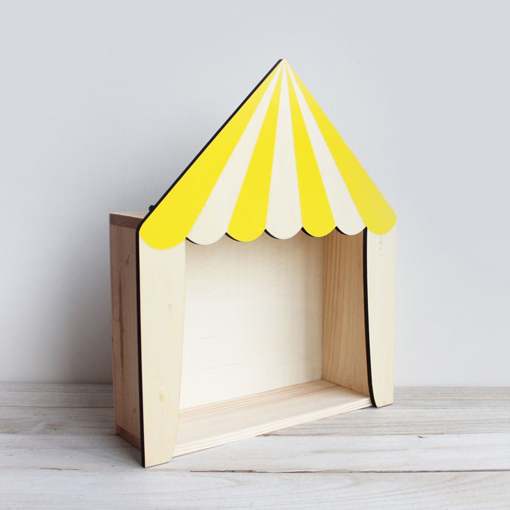 Lovely Baby - Circus Shelf -Yellow