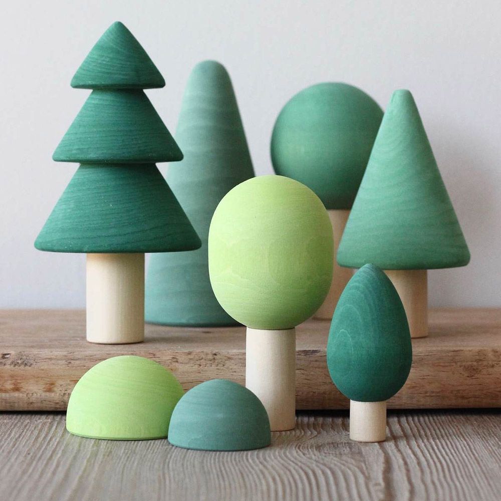 Lovely Baby - Wooden Toy Trees