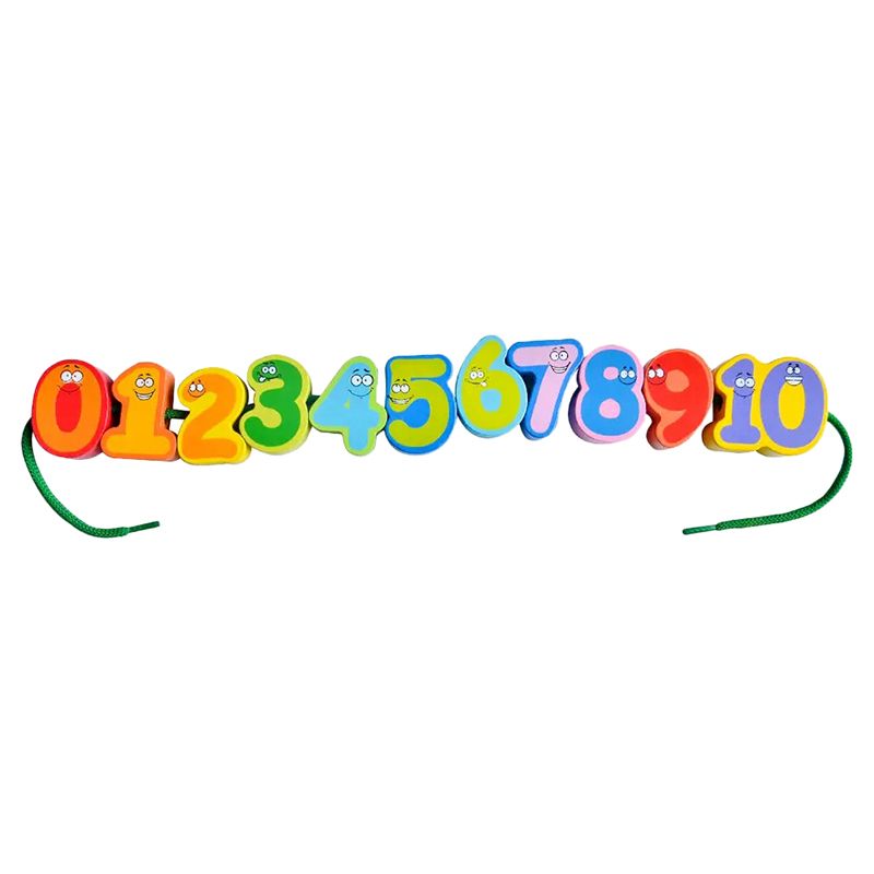 A Cool Toy - Lacing Beads - Numbers