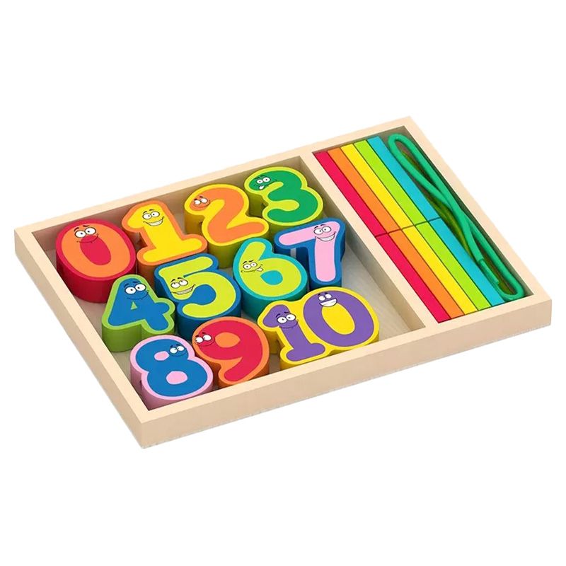 A Cool Toy - Lacing Beads - Numbers