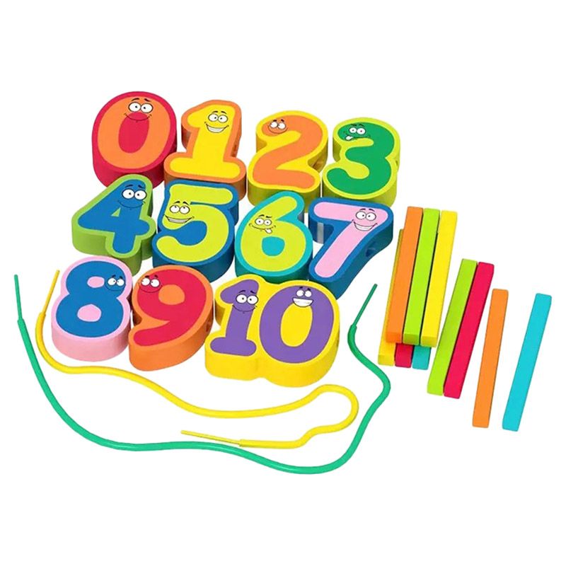 A Cool Toy - Lacing Beads - Numbers