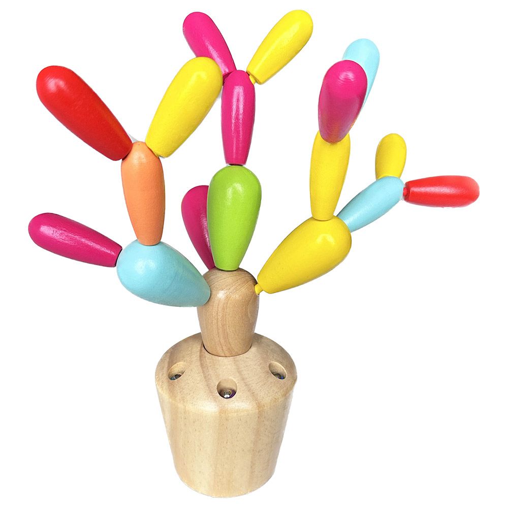 A Cool Toy - Wooden Balancing Cactus