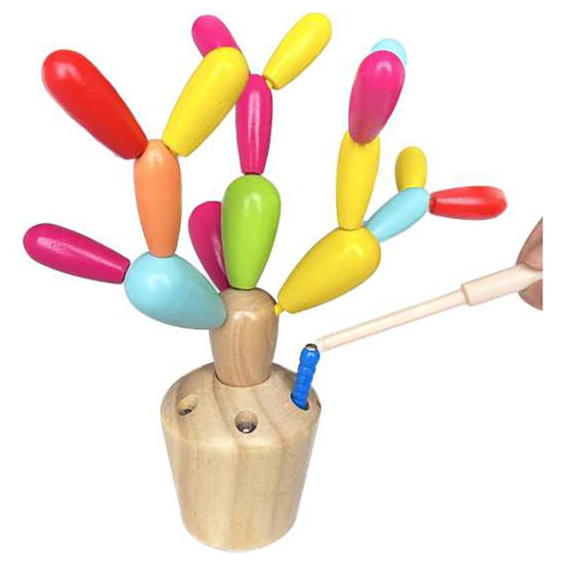 A Cool Toy - Wooden Balancing Cactus