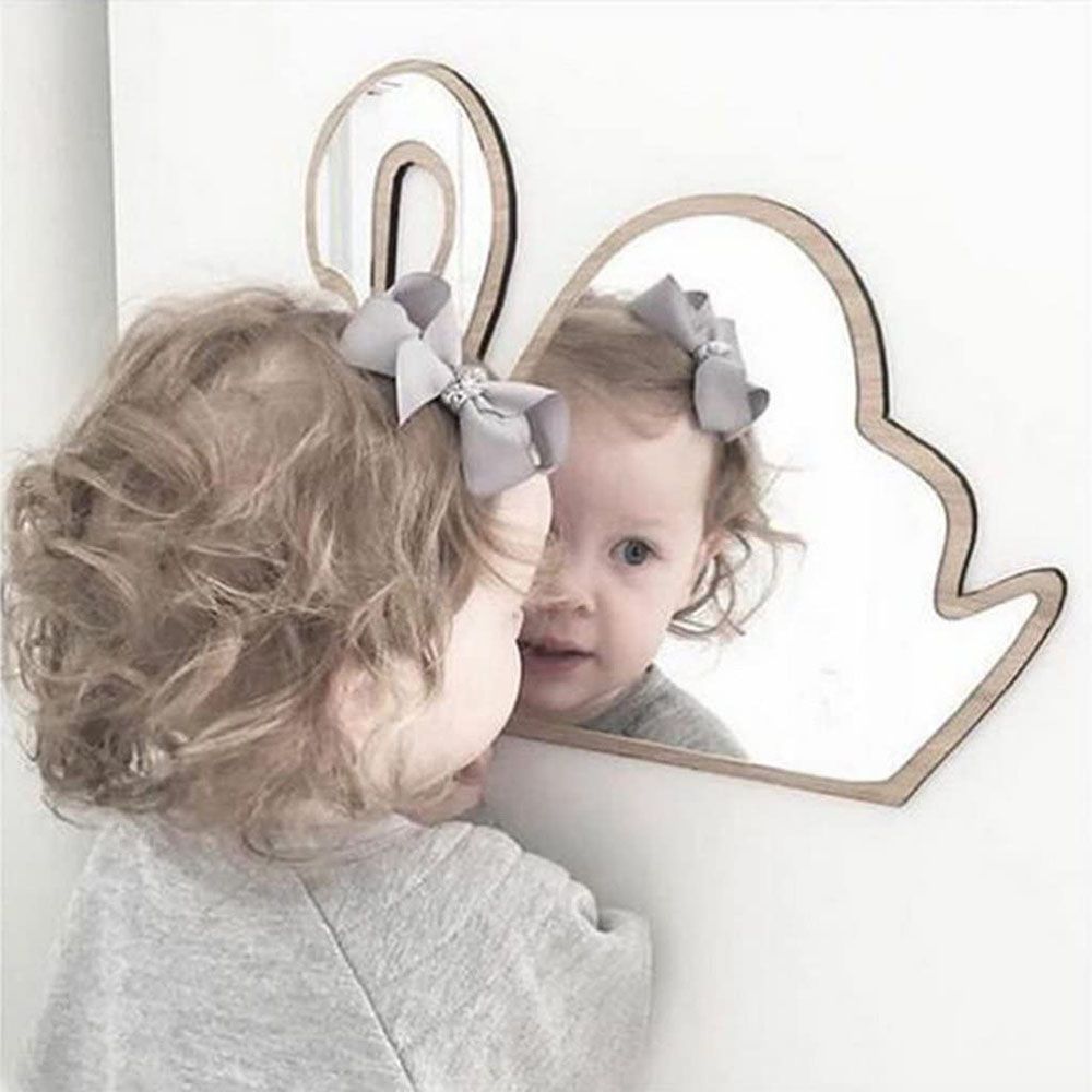 Lovely Baby - Swan-Shaped Mirror