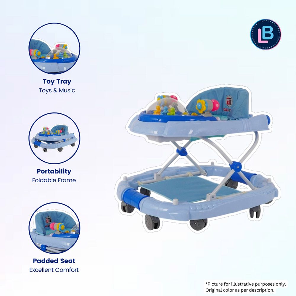 Lovely Baby - Baby Activity Walker - Blue