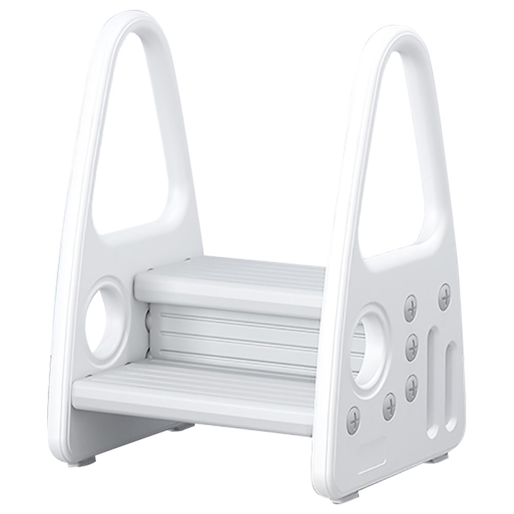 Lovely Baby - Step stool - White