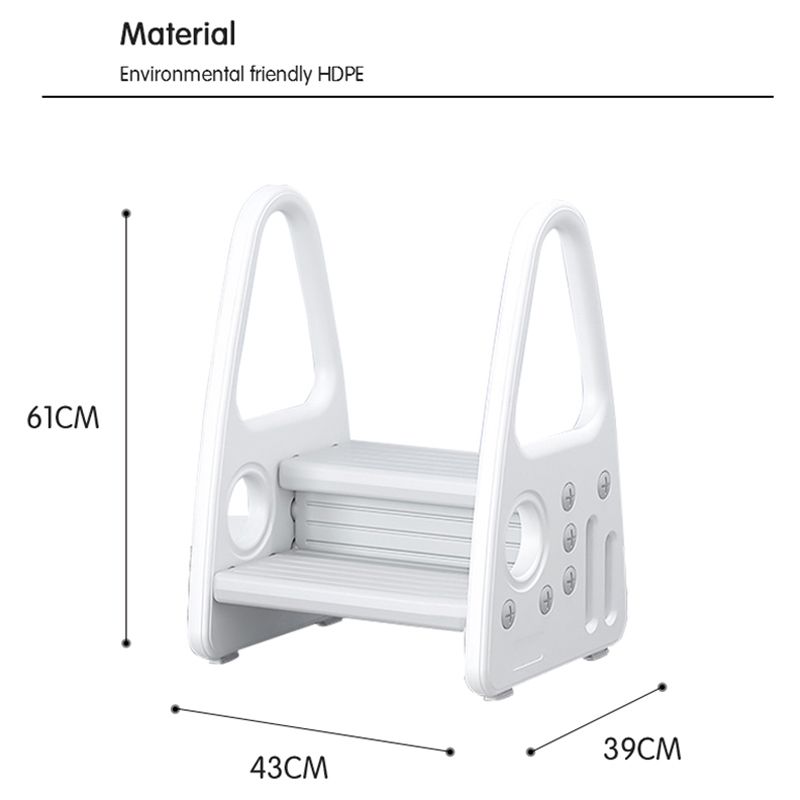 Lovely Baby - Step stool - White