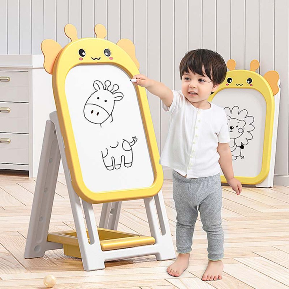 Lovely Baby - Drawing Board & Chair - Yellow