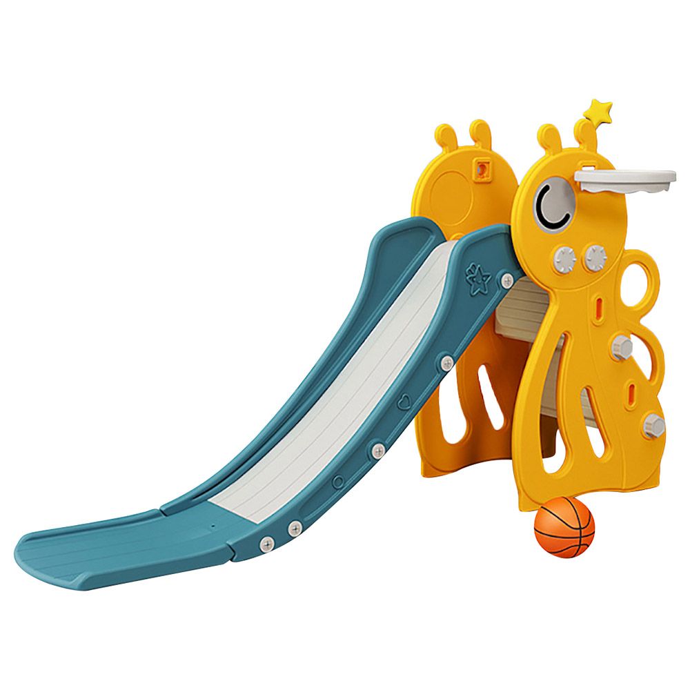 Lovely Baby - Honeybee Slide W/ Basketball Hoop