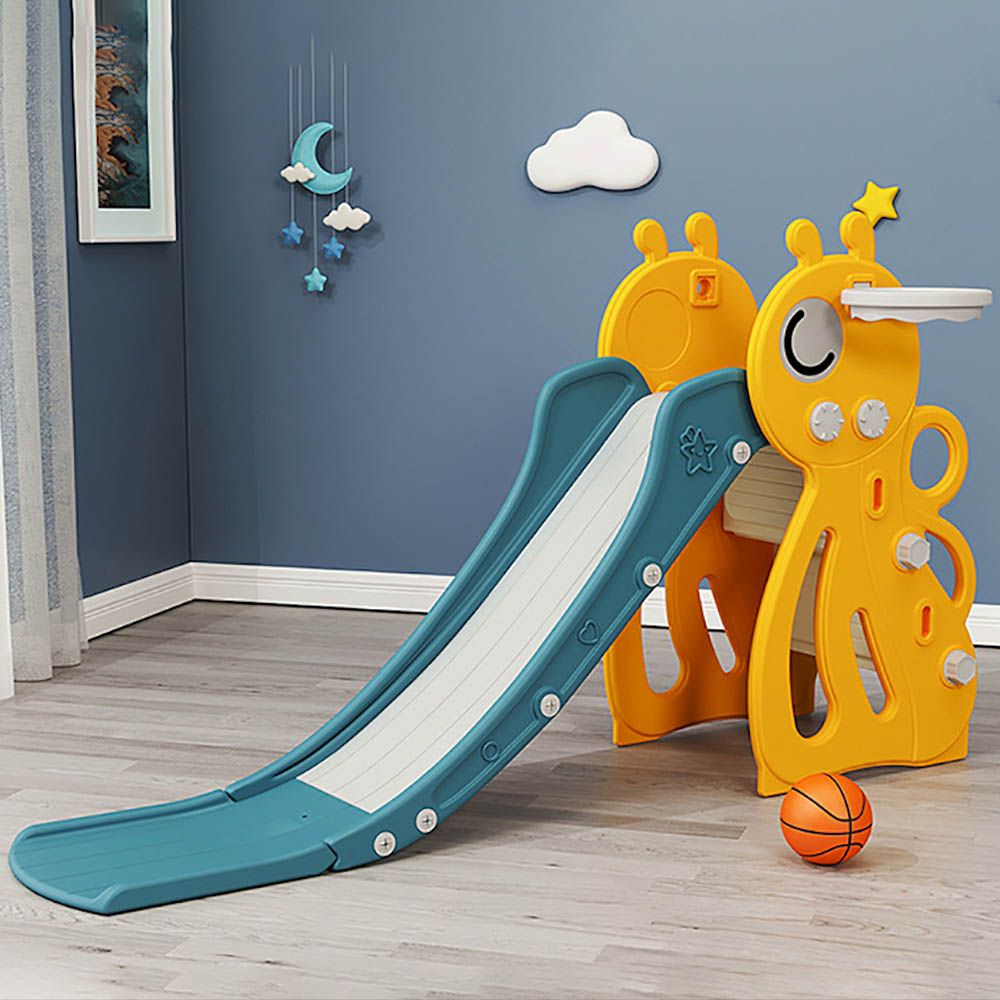 Lovely Baby - Honeybee Slide W/ Basketball Hoop