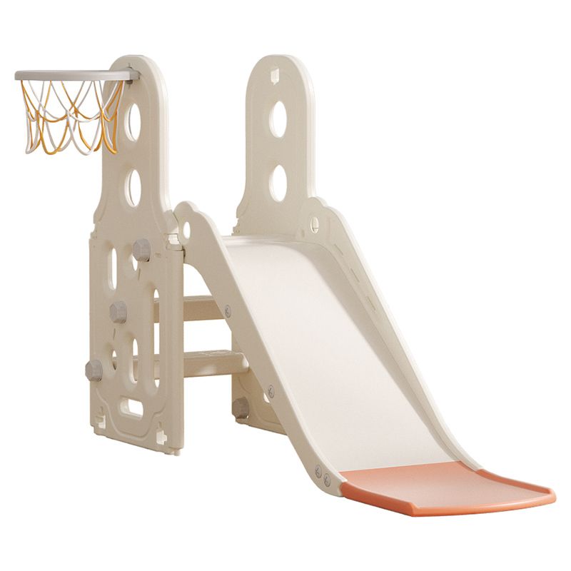 Lovely Baby - Slide w/ Basketball Hoop - White