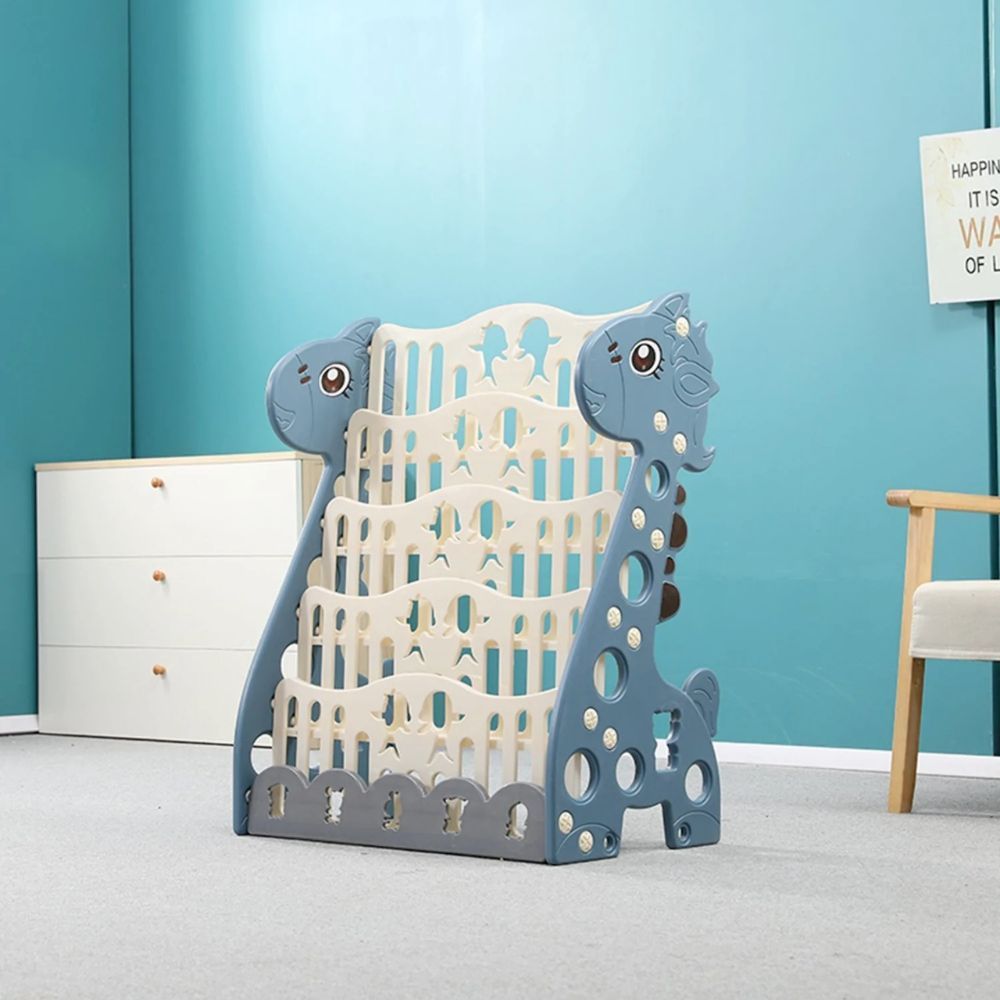 Lovely Baby - Giraffe Bookshelf - Blue