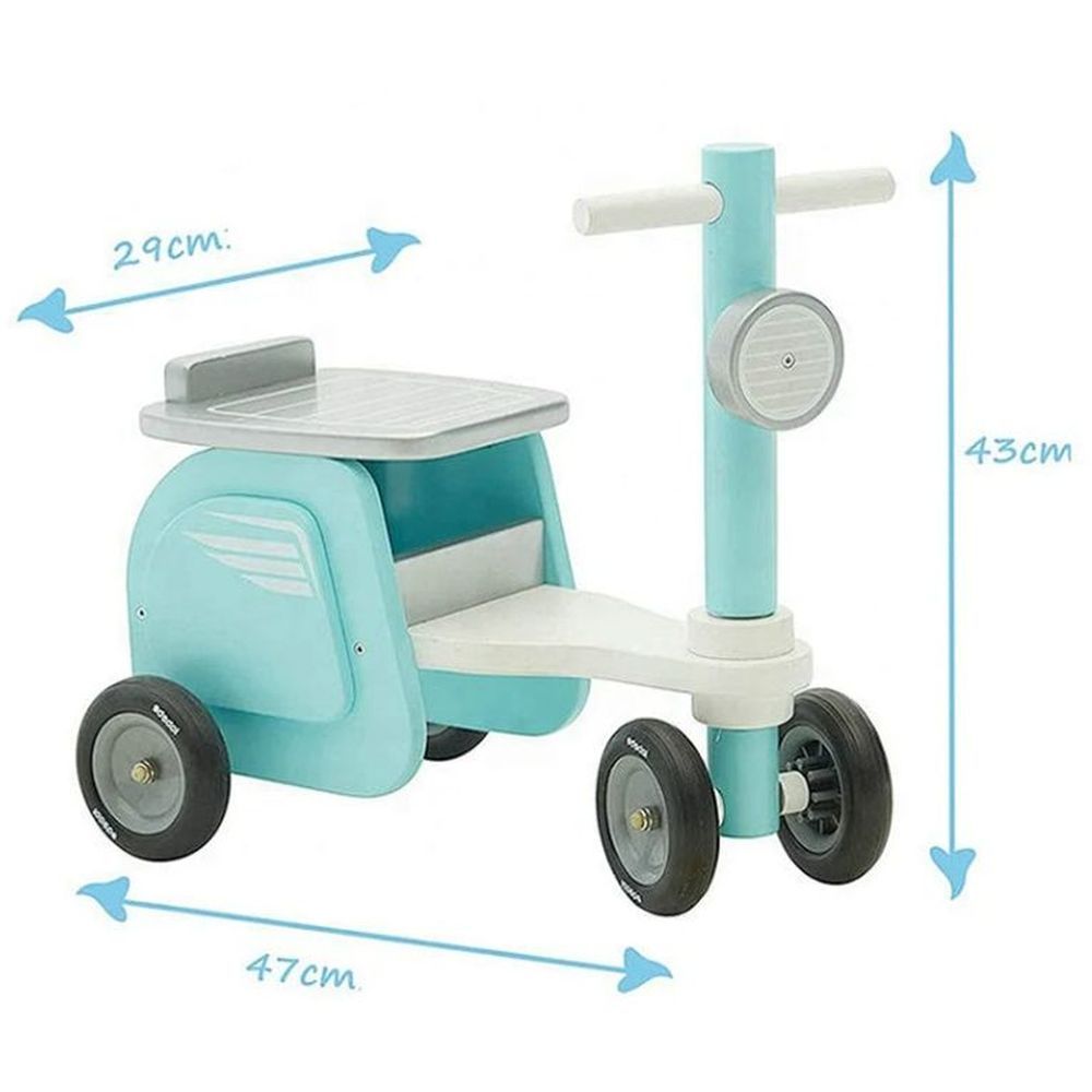 Lovely Baby - Baby Ride On Scooter - Blue