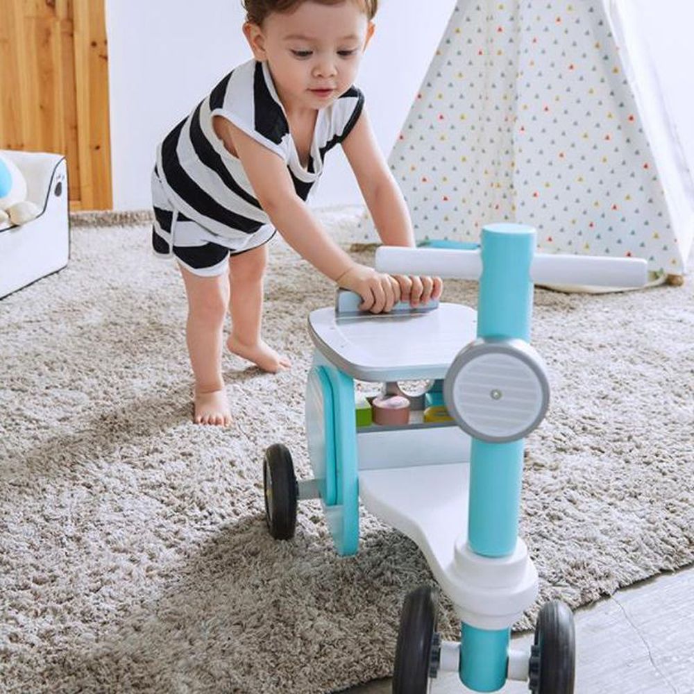 Lovely Baby - Baby Ride On Scooter - Blue