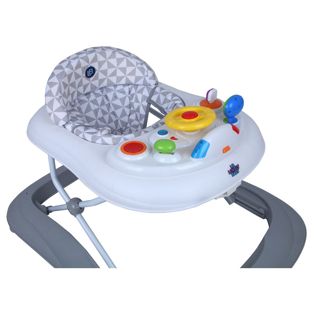 Lovely Baby - Baby Activity Walker - Grey