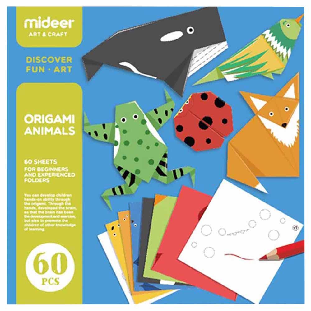 Mideer - Origami Kit Animals 60pcs