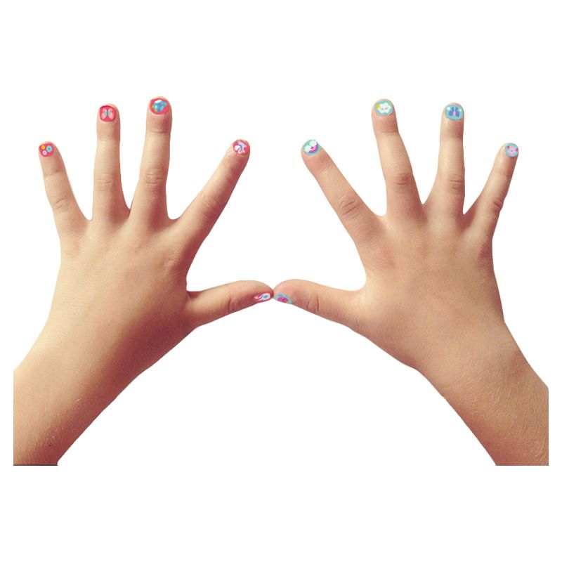 Mideer - Nail Stickers 100pcs - Blue