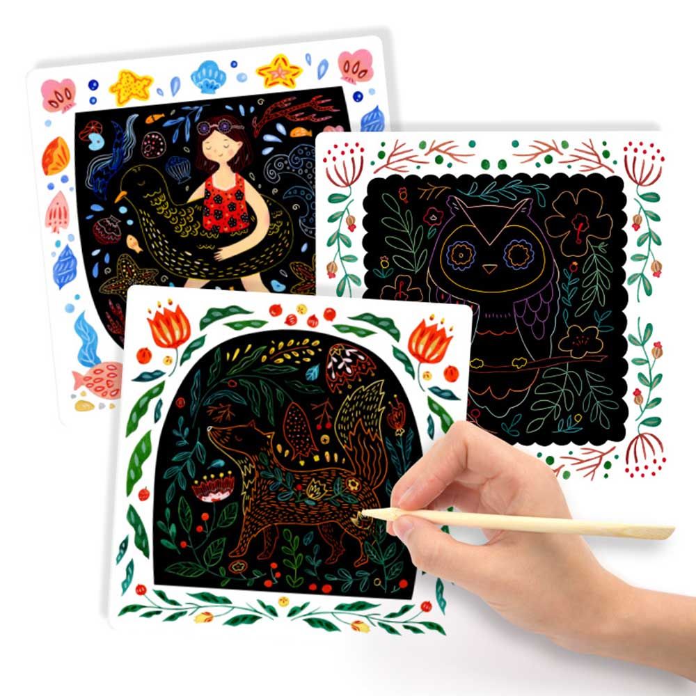 MiDeer - Scratch Art Kit