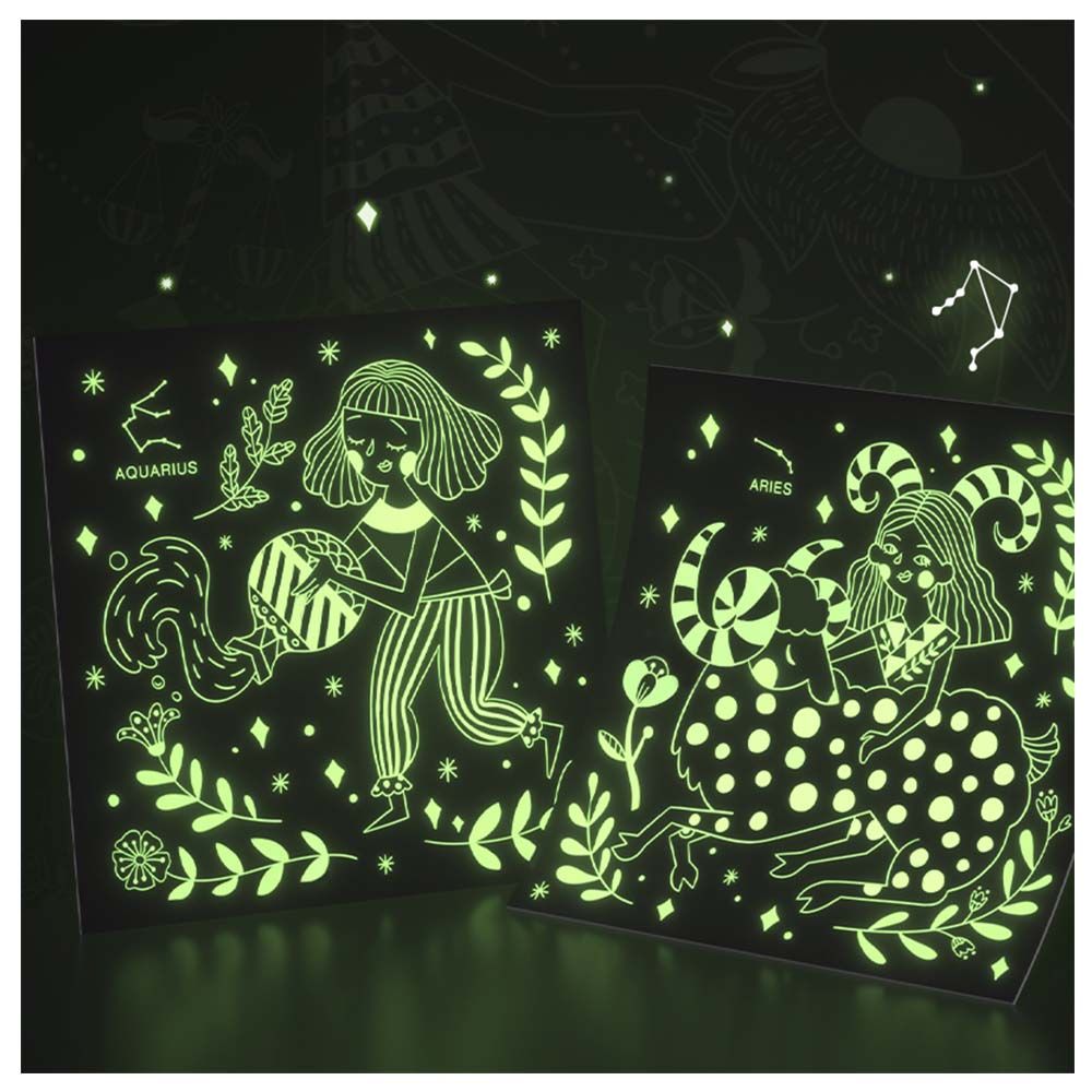 Mideer - Luminous Scratch Art Kit