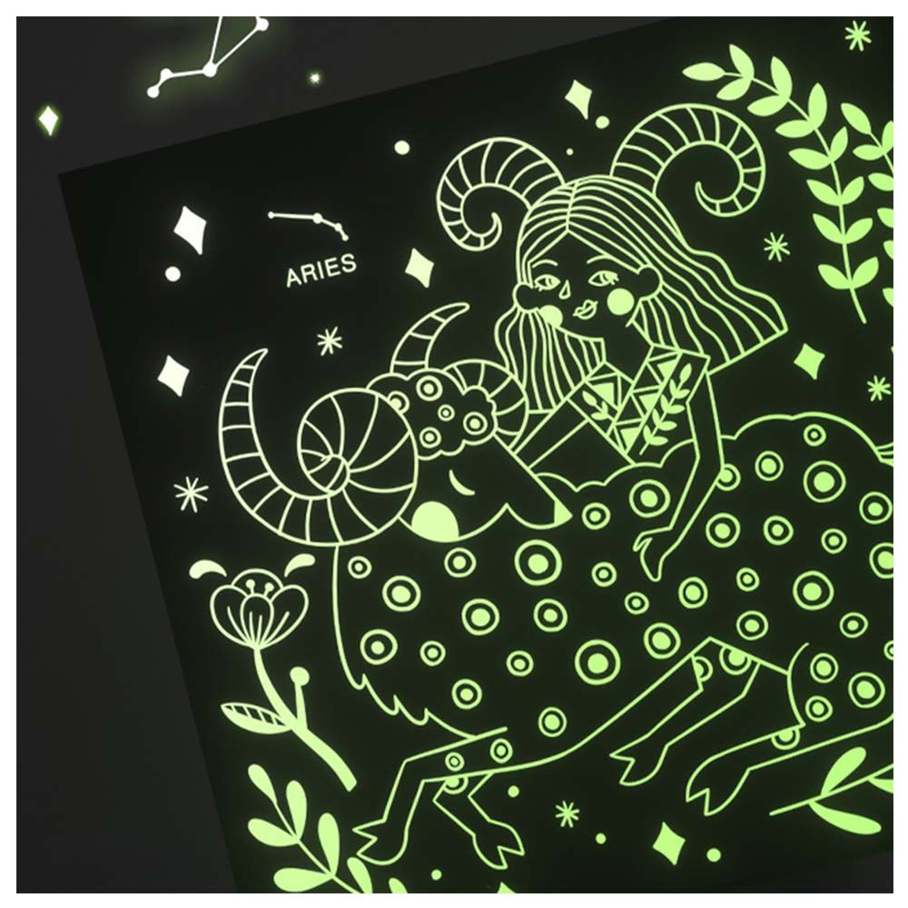 Mideer - Luminous Scratch Art Kit