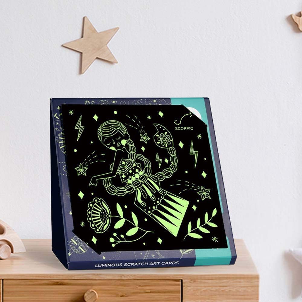 Mideer - Luminous Scratch Art Kit