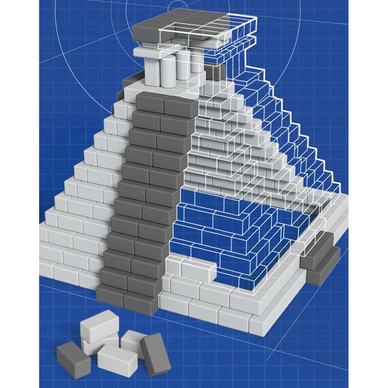 ماي دير - مكعبات التركيب ماستر بلدر - أهرامات أمريكا الوسطى