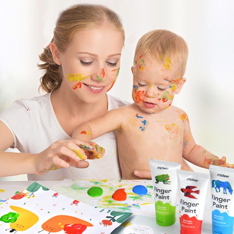 Mideer - Finger Paint - 6 Colours