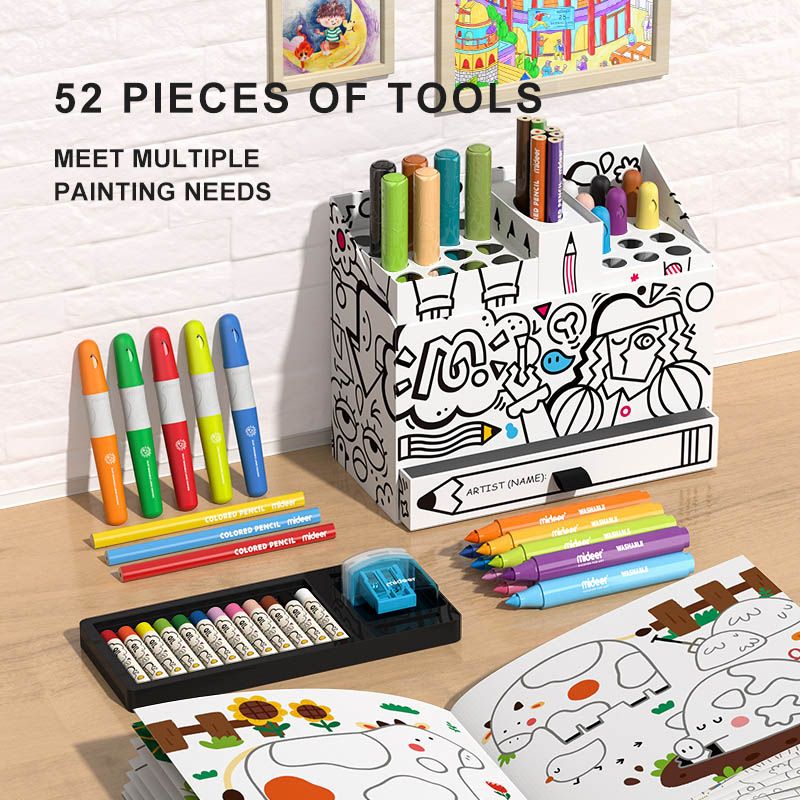 Mideer - Artist Box 52pc-Set