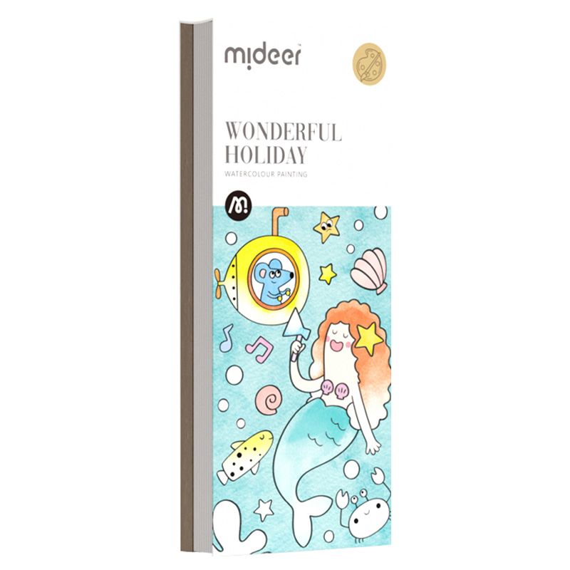 Mideer - Paint With Water Booklet - Wonderful Holiday