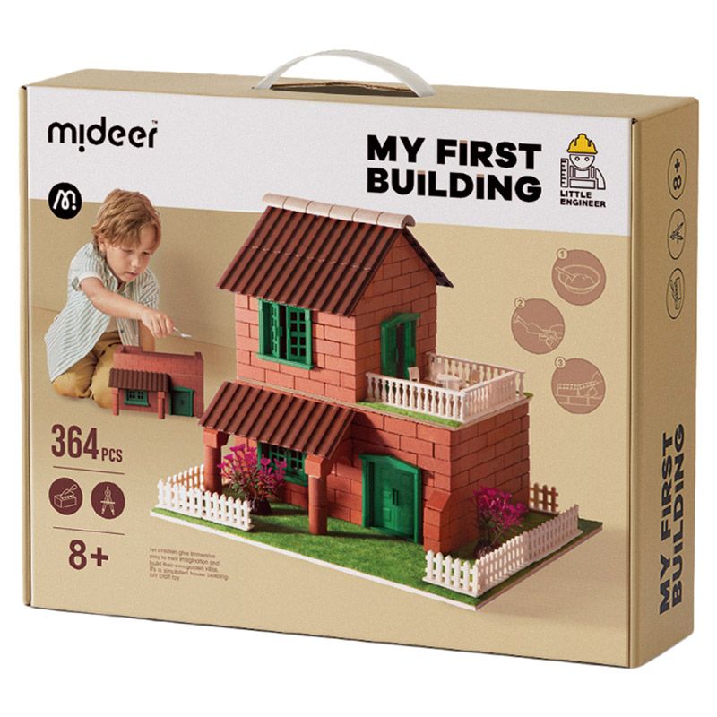 Mideer - My First Cottage Building Set - 364 pcs