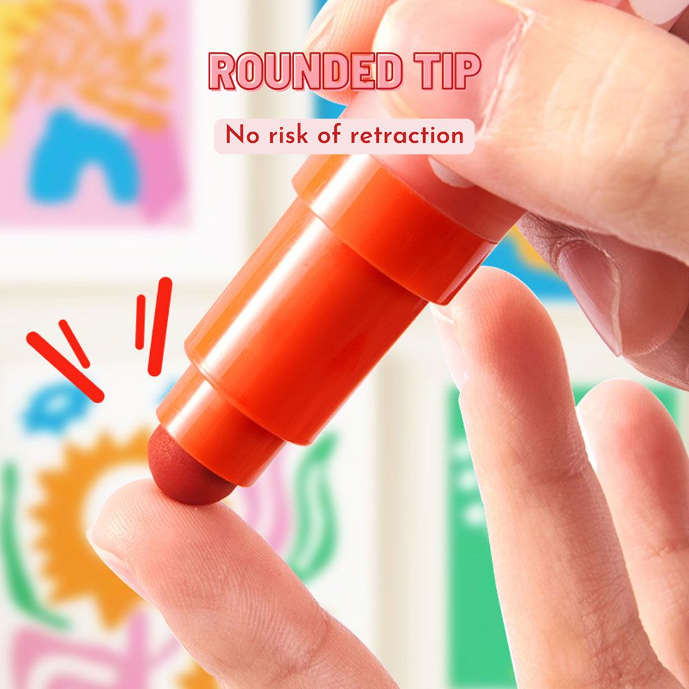 Mideer - Washable Round Tip Markers - 24 Colours