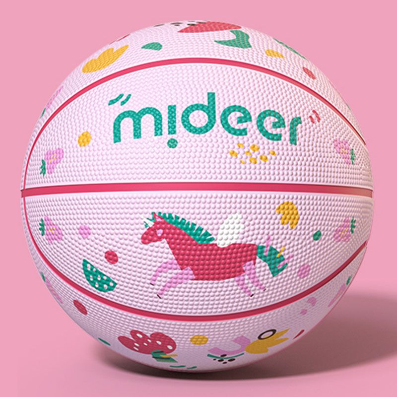 Mideer - Kids Basketball - Unicorn Size 3 - Pink