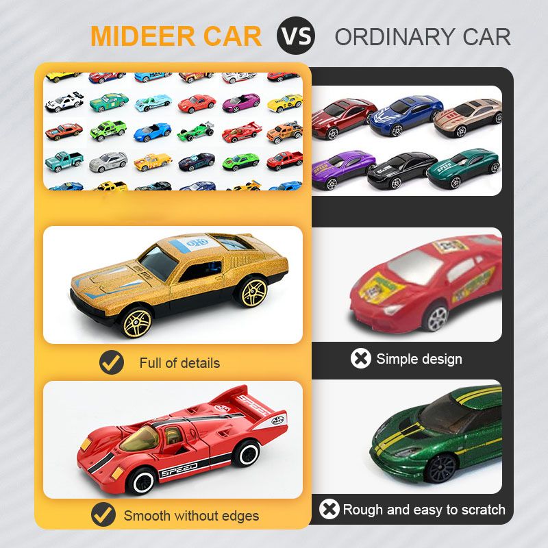 Mideer - Alloy Racing Cars Collection - 30pcs