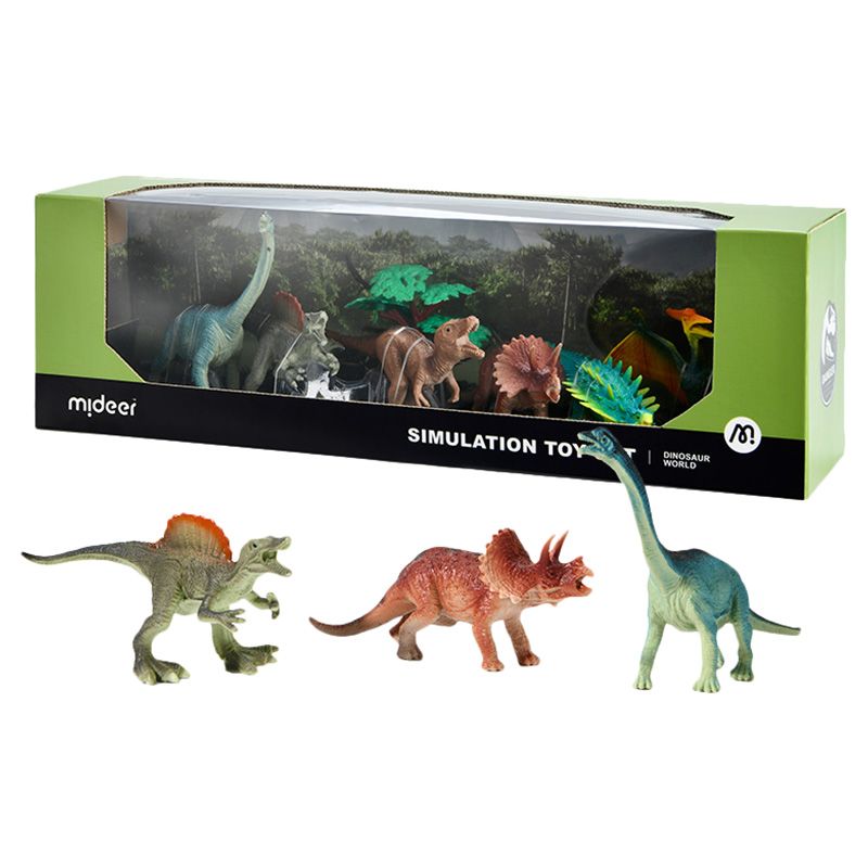 Mideer - Dinosaur Collectibles 6pcs