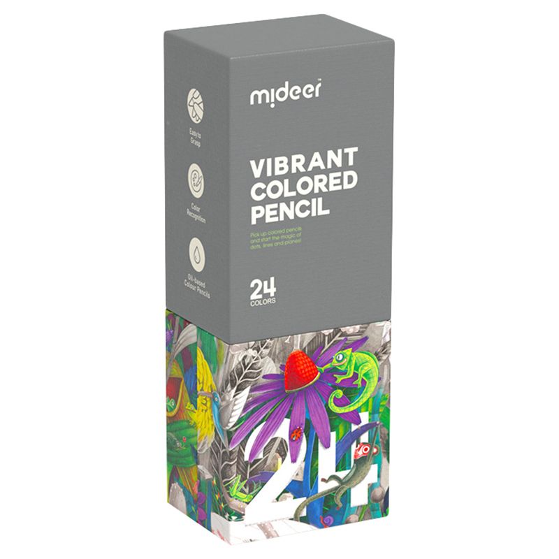 Mideer - Mideer Vibrant Coloring Pencils - 24