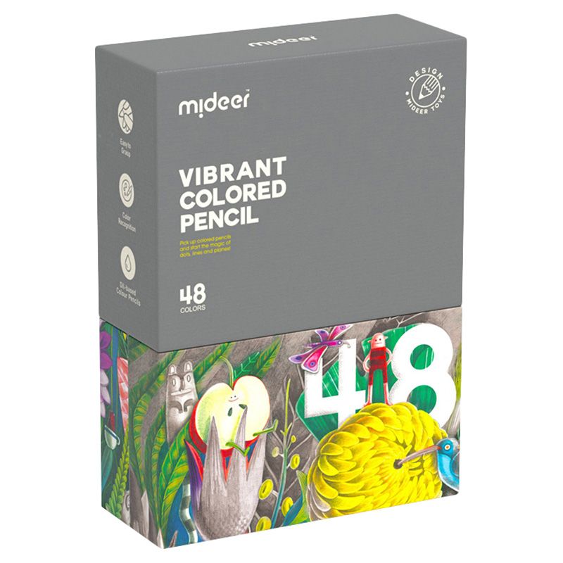 Mideer - Mideer Vibrant Coloring Pencils - 48