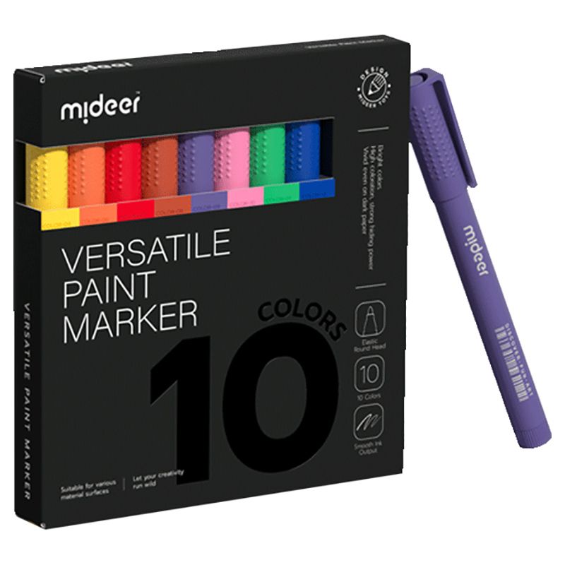 Mideer - Paint Markers - 10 Colors