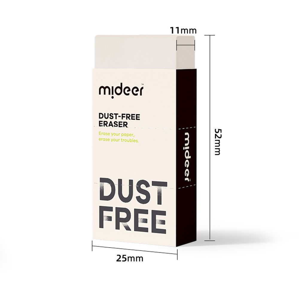 Mideer - Dust Free Eraser - Pack of 3